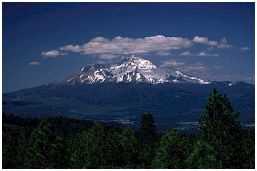 Mt. Shasta From Castle Lake Road
