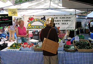 West Union Gardens at Portland Farmers Market.