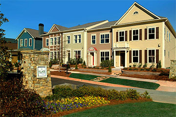 Tributary townhomes.