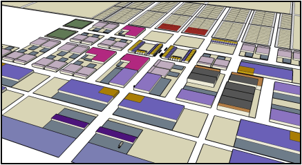 Industrial employment center