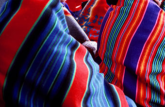 Navajo blanket.