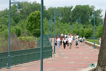 The Missouri Riverfront Trail weaves from urban to suburban to rural areas within the seven-county region of MetroGreen. 
