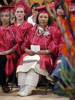 UNM-Taos graduation.