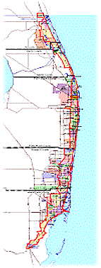 Eastward Ho! Map