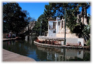 An Outdoor Theater Along the River Walk