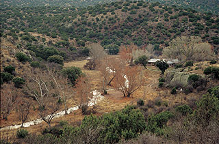 Ranch with stream.