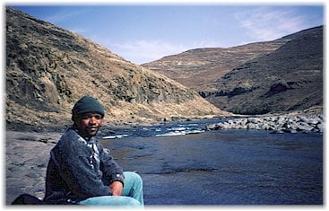 Mohale Dam area.