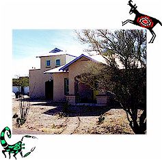 The finished Calhoun house.